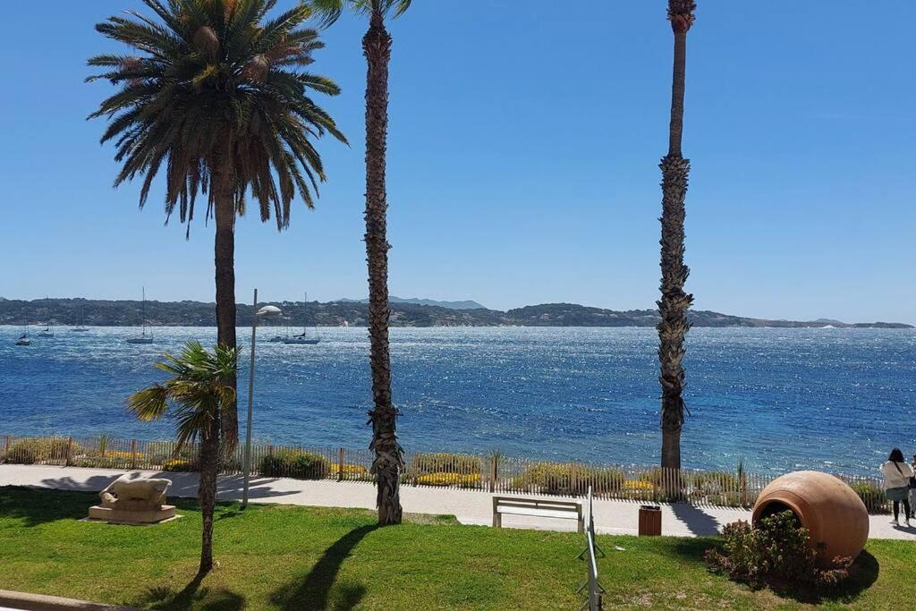 Front De Mer - Emplacement Prise - T2 Moderne Et Climatise - Tout A Pied Bandol Exteriör bild